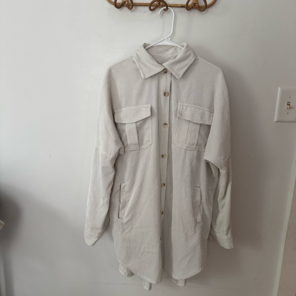 Ashley by 26 international corduroy shacket S